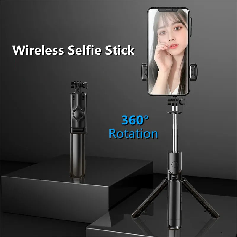 Cell Phone Holder Selfie Stick Tripod For iPhone For Live Streaming Mobile phone Support Remote Control