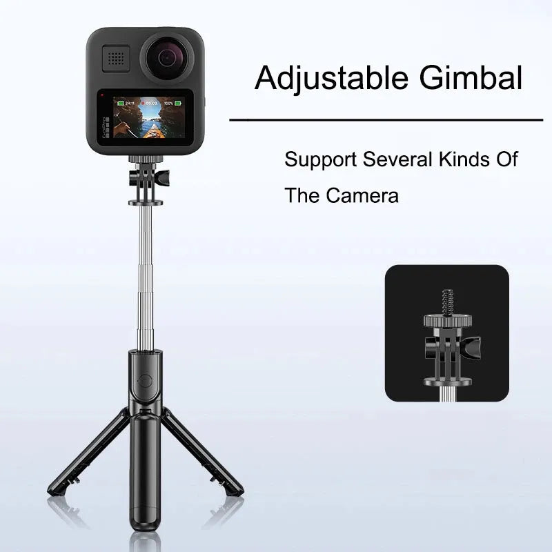 Cell Phone Holder Selfie Stick Tripod For iPhone For Live Streaming Mobile phone Support Remote Control