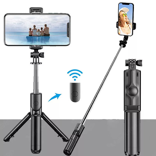 Cell Phone Holder Selfie Stick Tripod For iPhone For Live Streaming Mobile phone Support Remote Control